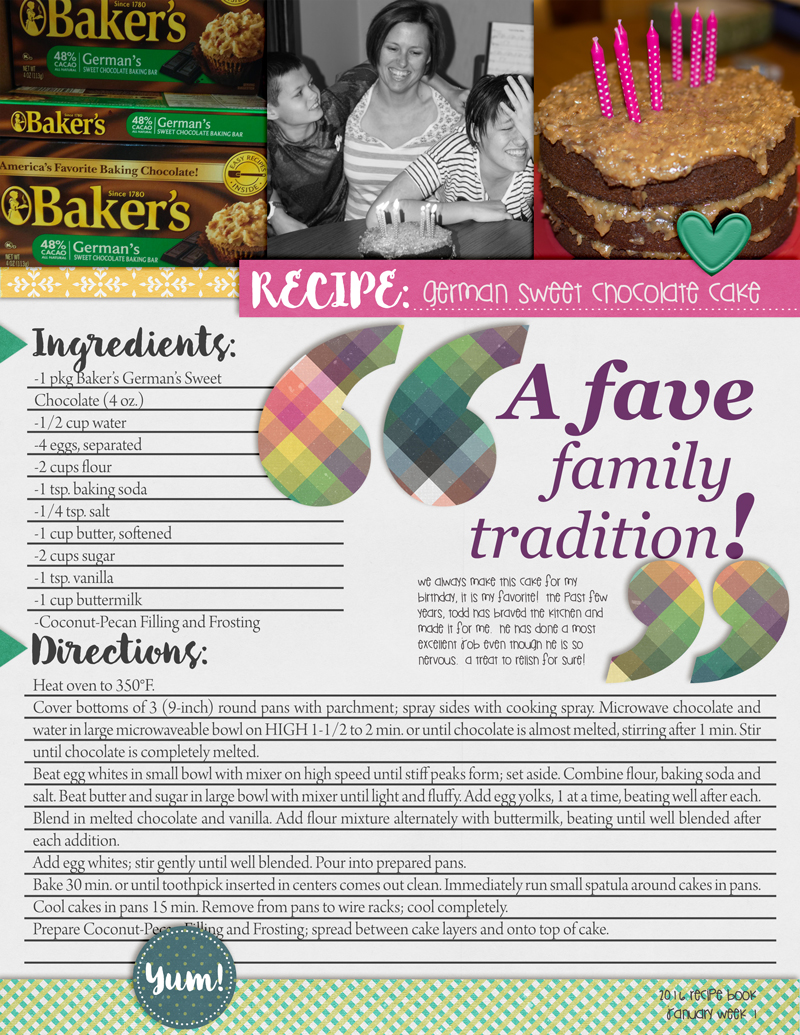 2016 Recipe Book-Week 1