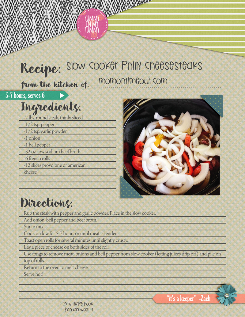 2016 Recipe Book-Week 2