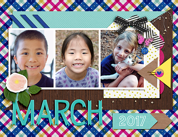 2017 March Calendar Topper