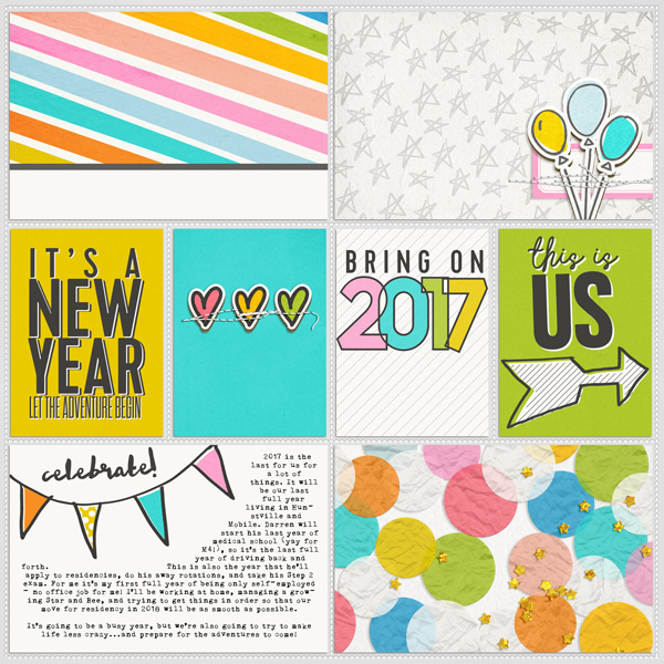 2017 Project Life Cover Page