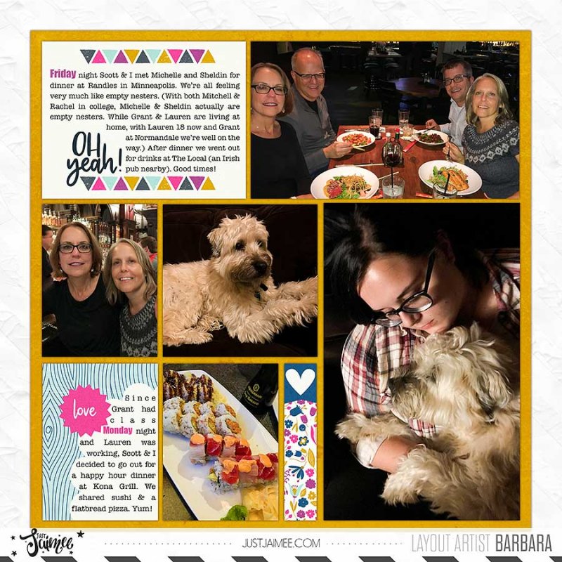 2017 Project Life Week 40 | Right Side