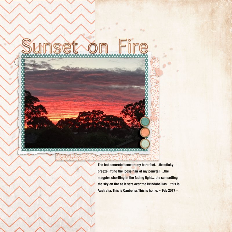 20170207 Sunset On Fire