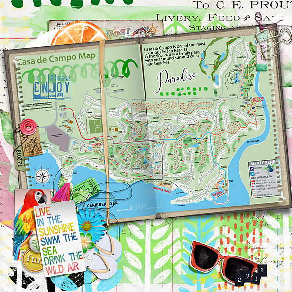 2018 Casa de Campo Map