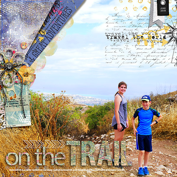 2018 Corinth Castle On The Trail Greece