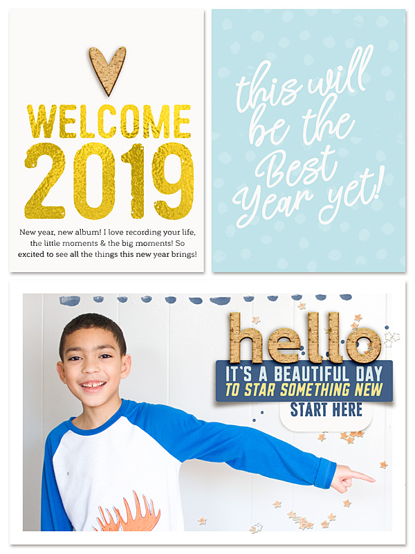 2019 Intro page