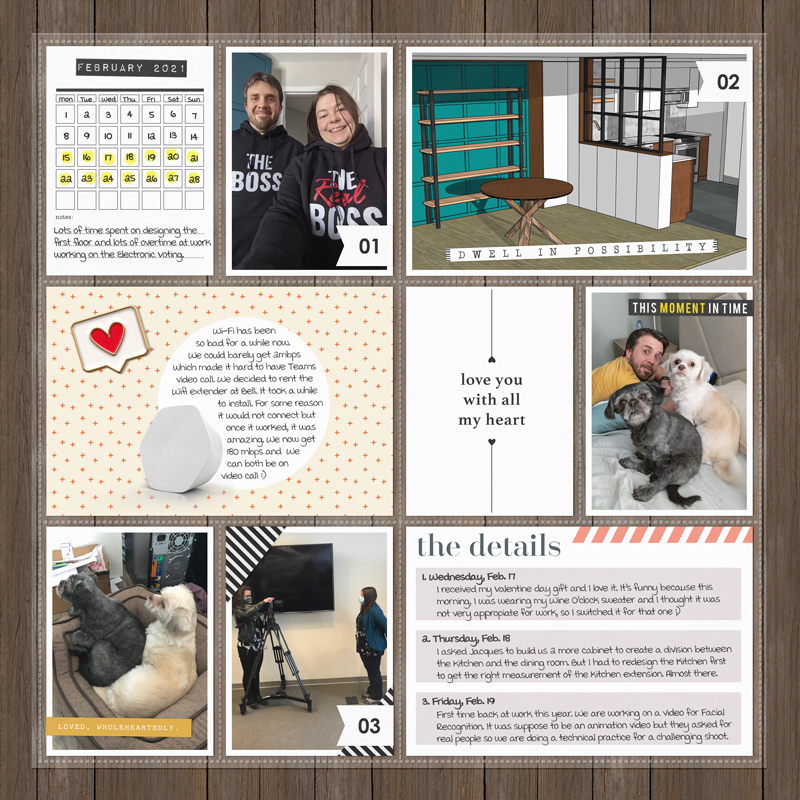 2021 – February 05-28 (Left Page)