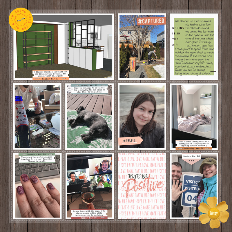 2021 – March 16-31 (Right Page)