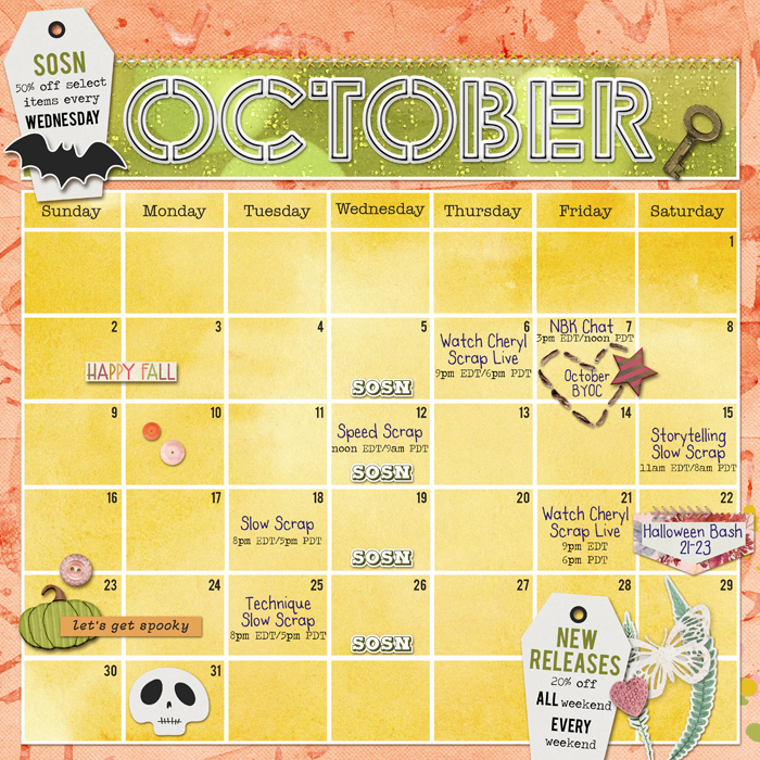 2022-10-October-Calendar