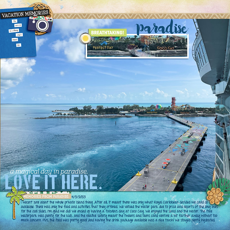 2023 Coco Cay Leave