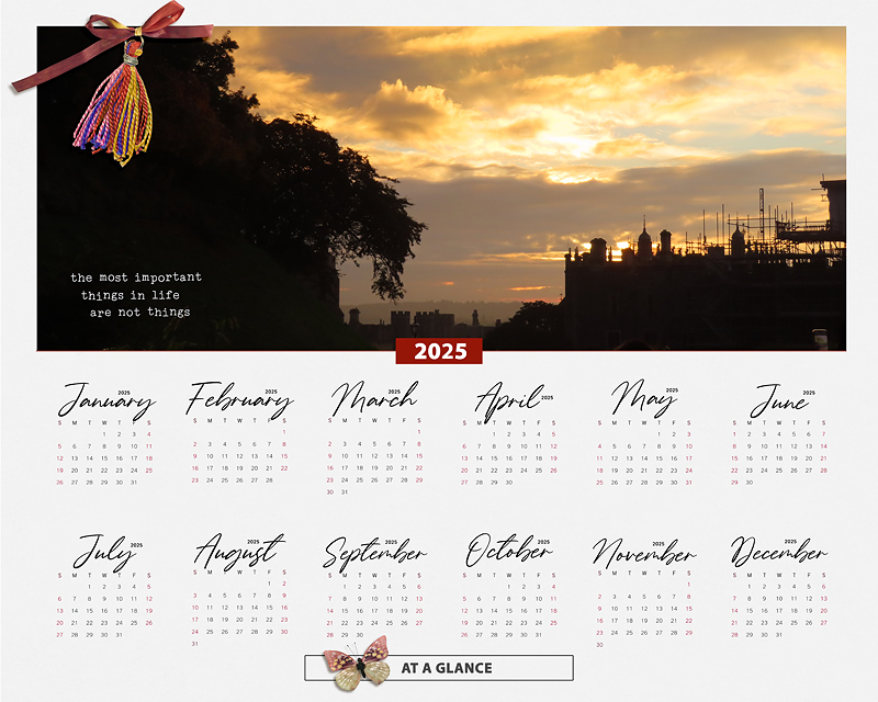 2025 Calendar