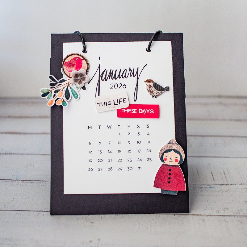 2026 Flip Calendar - January