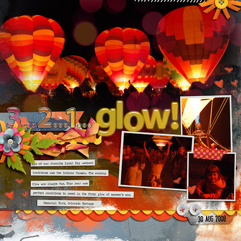 3 2 1 Glow