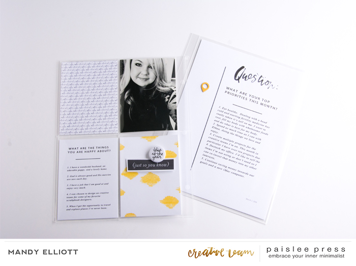#30 Days of Lists | 6x8 Pocket Page