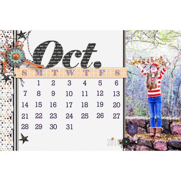 4x6October18Calendar