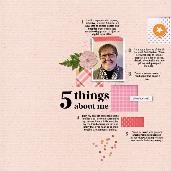 5 Things About Me
