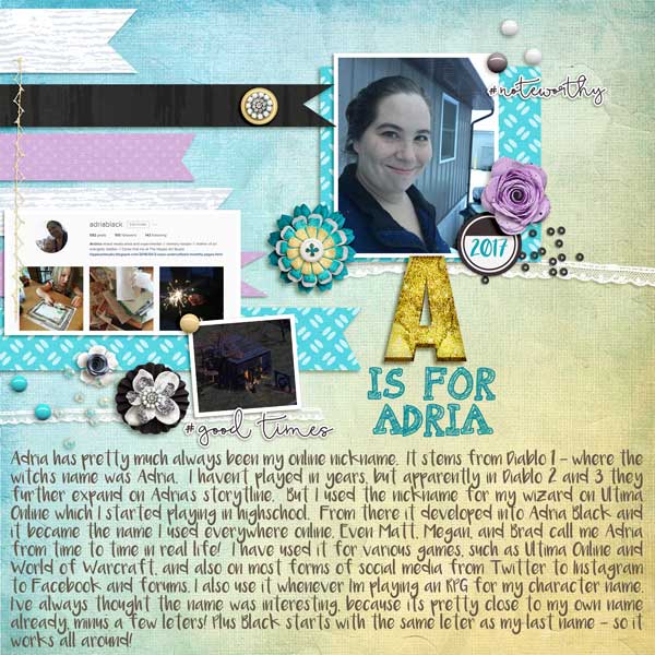 A is for Adria