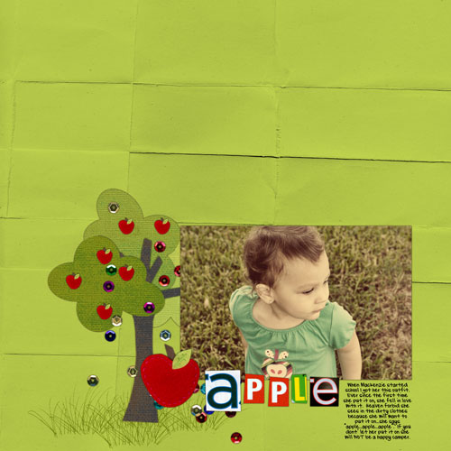 A is for Apple
