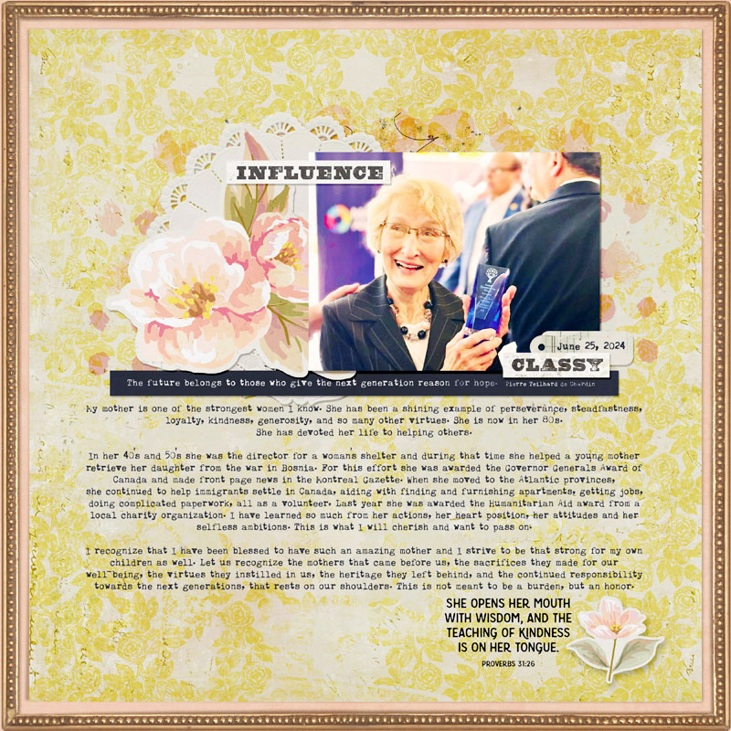 A Tribute to my Mom