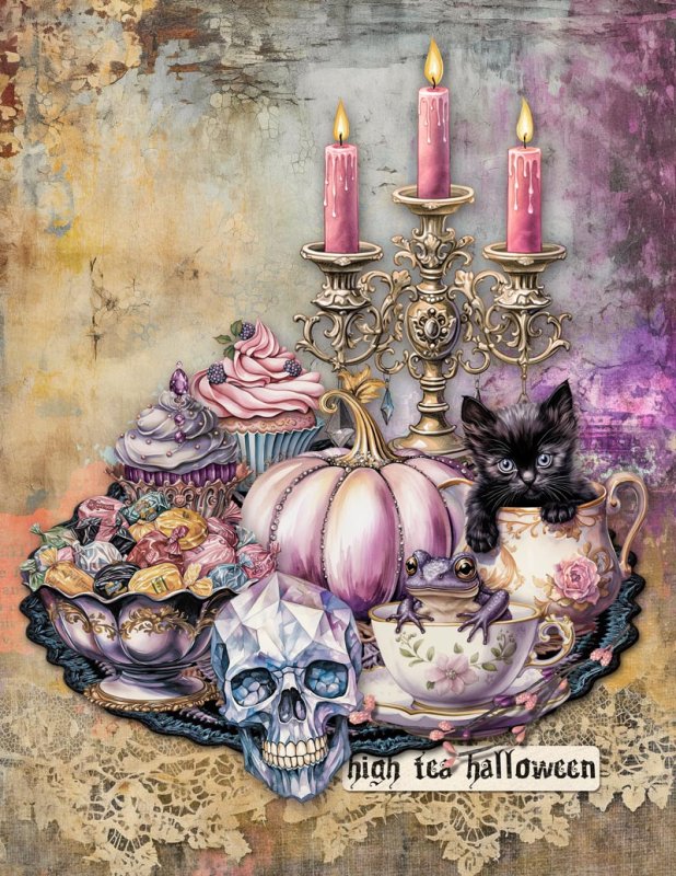A Whimsical Witches' Tea Party