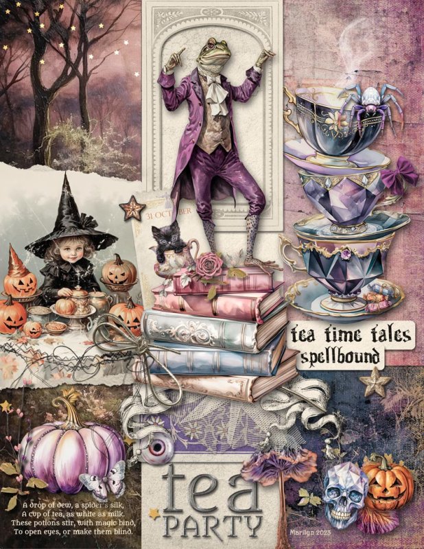 A Whimsical Witches’ Tea Party