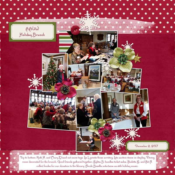 AAUW Holiday Brunch 2017