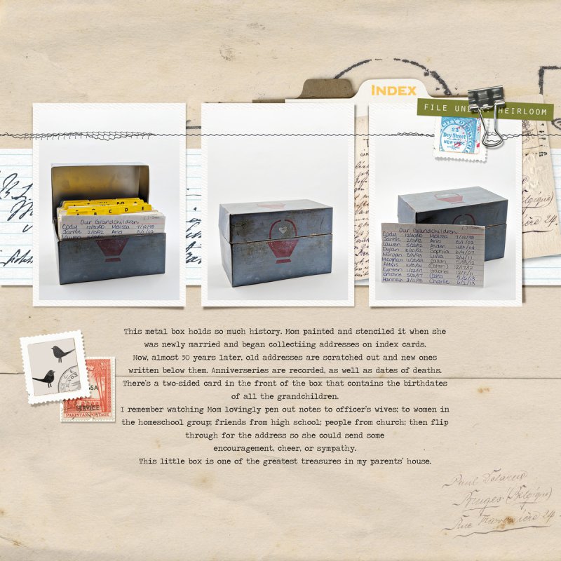 Address File (MOC 11 - Heirloom)