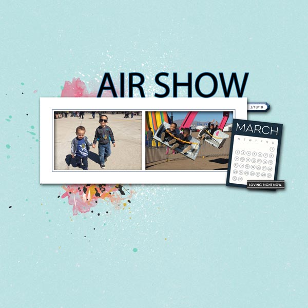 Air show-speed scrap