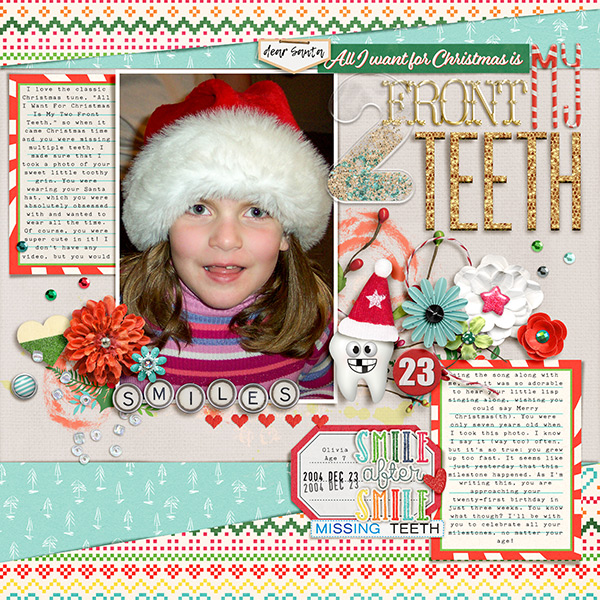 All I Want For Christmas Is My Two Front Teeth - January 11: On This Day (Journaling Challenge)