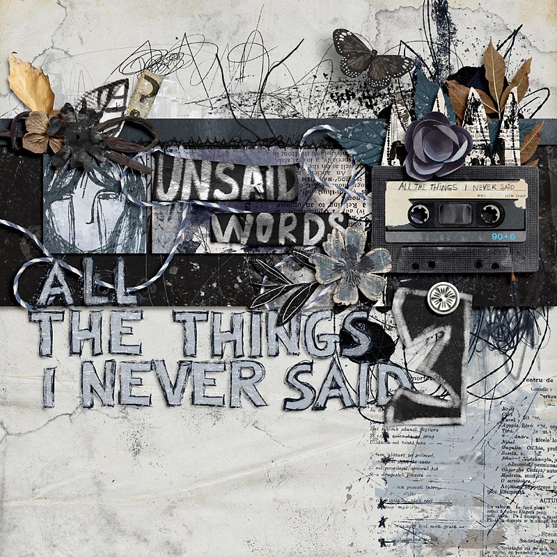 All the things I never said