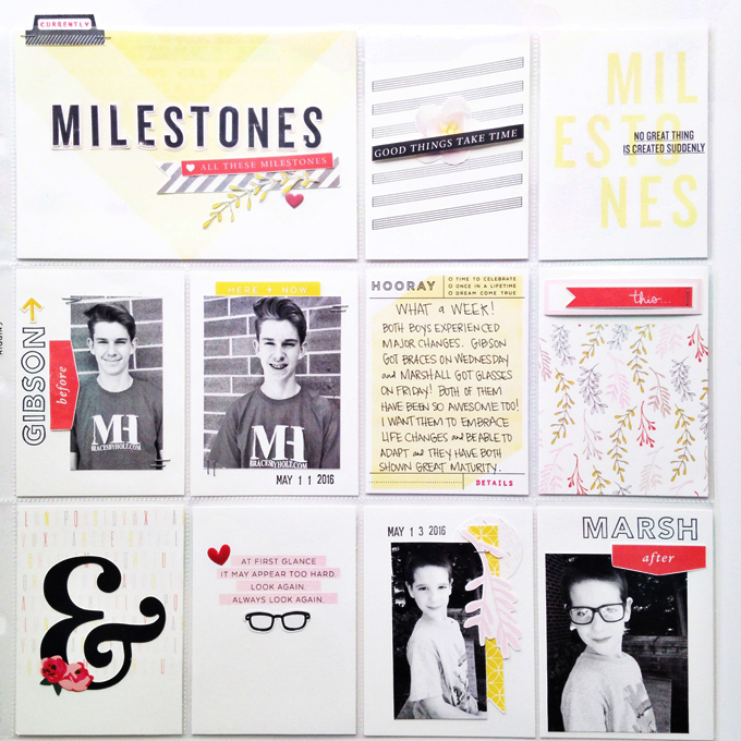 All these milestones
