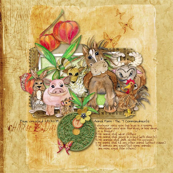 Animal Farm, The 7 Commandments