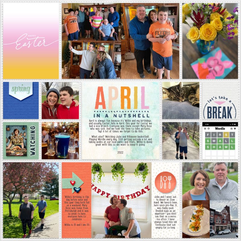 April 2022 Project Life