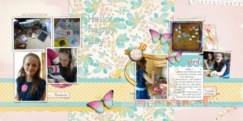 April Birthday - 2 Pager