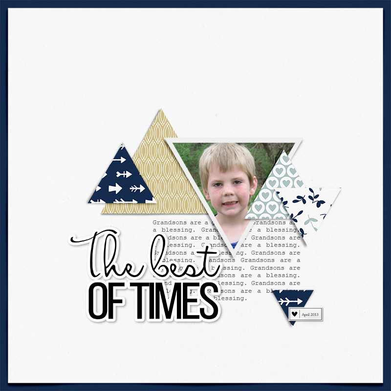 April24 Template Chal - Best Of Times