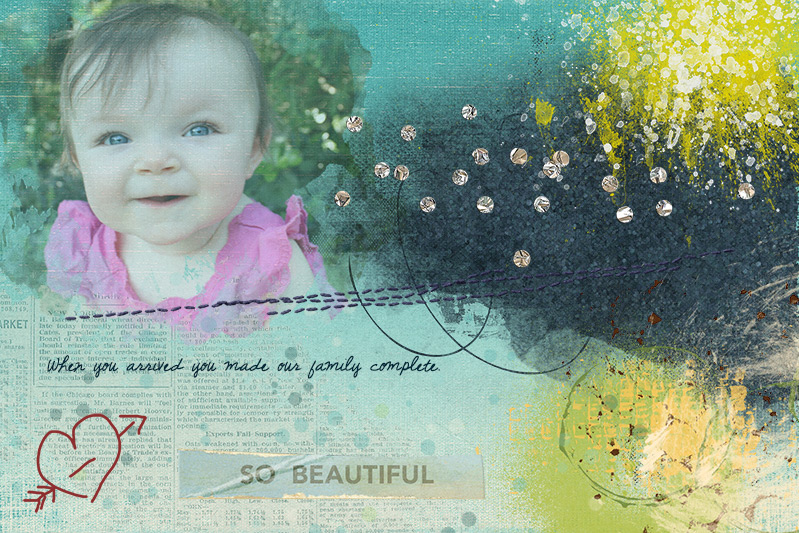 Art journal card 4x6 MOC day 18