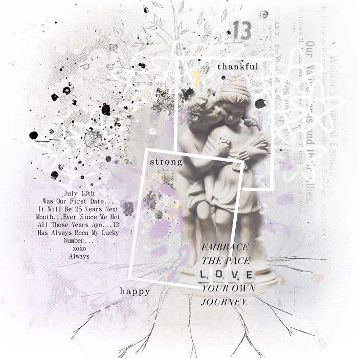 Art Journaling-Monthly Muse-June-The Art Of Numbers-Week#4-Our Lucky Number