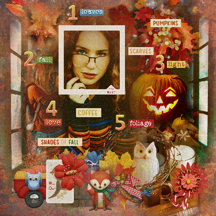 Art Journaling-Monthly Muse-November-Week#4-Glimpses Of An Autumn Equinox