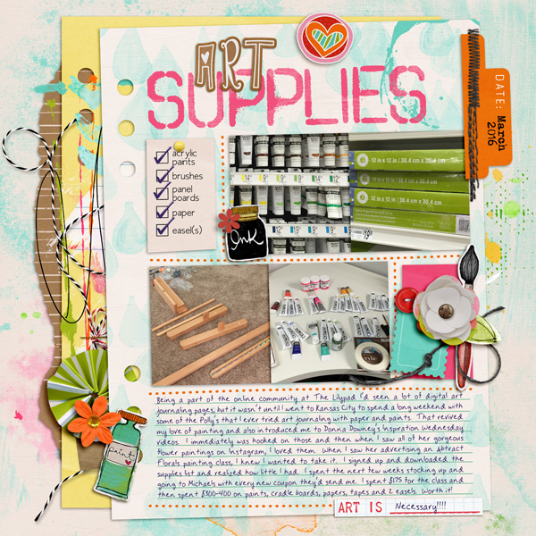 Art Supplies Shopping