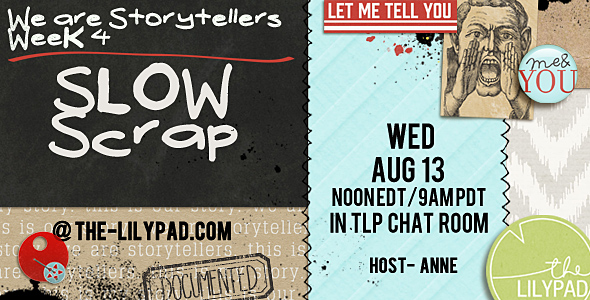 August 13th at 12 noonEDT/9AM PDT in chat room