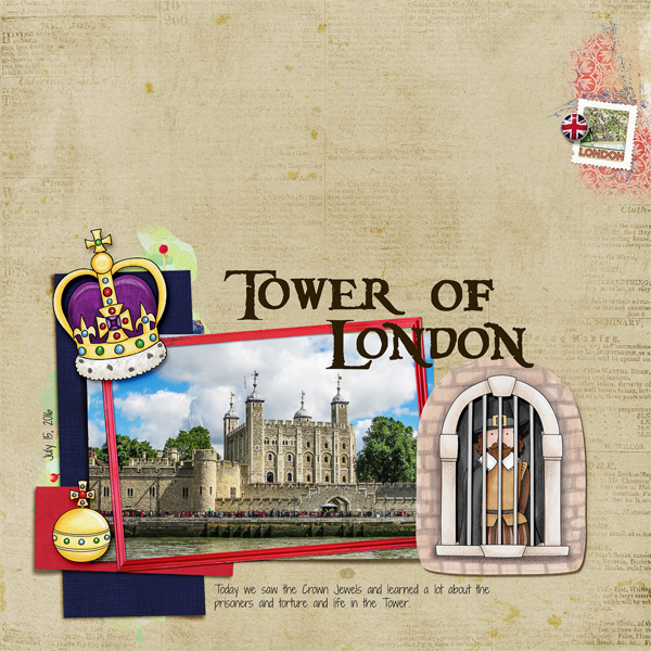 August 2016 Template Challenge - Tower of London