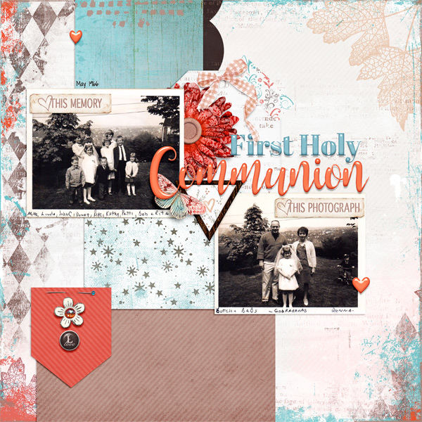 August 2017 Photography Challenge - First Holy Communion, 1966
