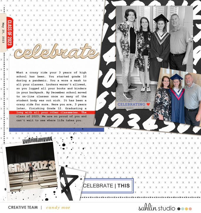 August 2023 Template Freebie | Sahlin Studio