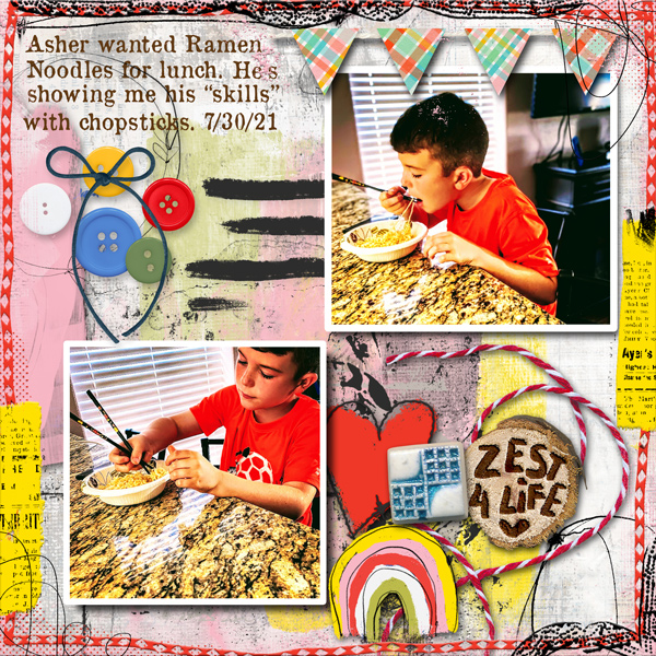 August Slow Scrap With Christa