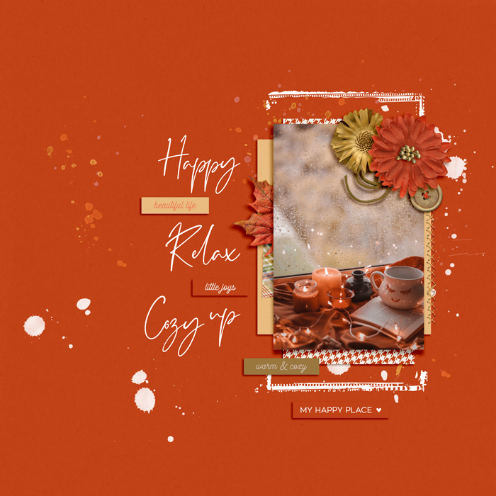 Autumn / Halloween Layout Lift Challenge | Halloween Bash 2023