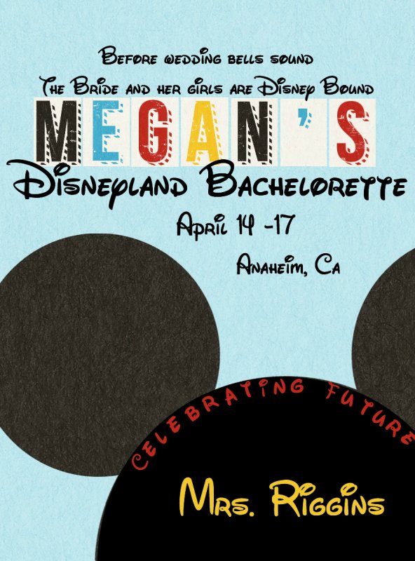 Bachelorette Party Invitation
