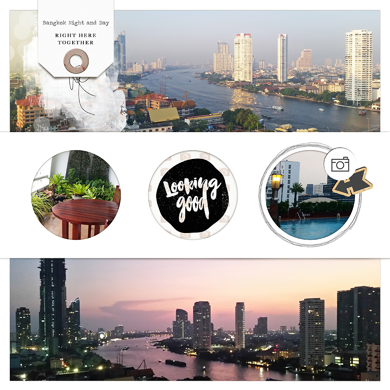 Bangkok Night and day