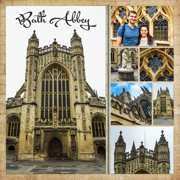 Bath Abbey, right side