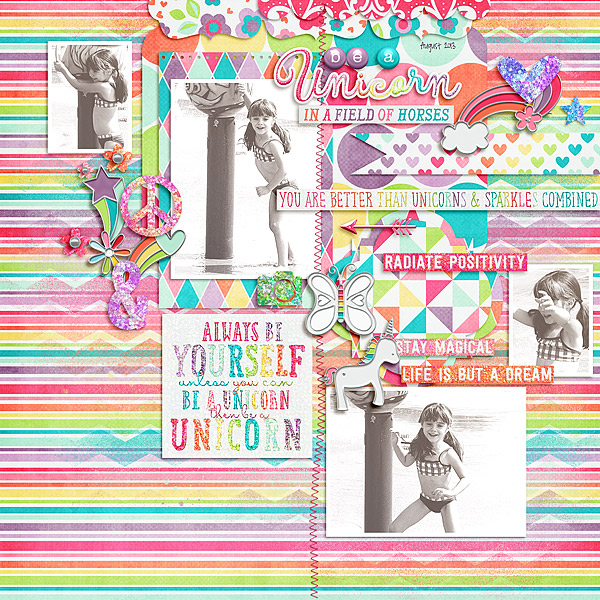 Be A Unicorn In A  Field Of Horses
