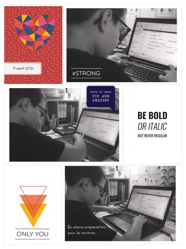 Be bold, be italic