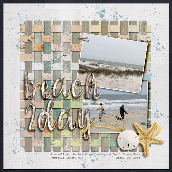 Beach 2Day (4/27 technique Slow Scrap with Cynthia)